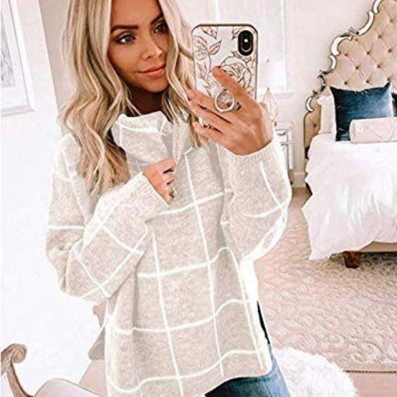 Sweaters - Women’s Winter Turtleneck Pullover Knit Sweater